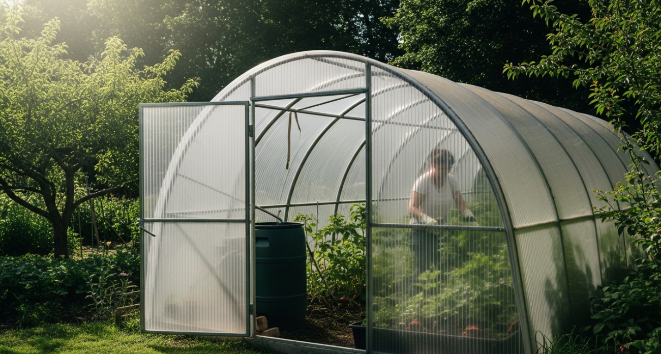 Садоводы в тайне переходят на новый материал для теплиц: светопропускание 99% против 75% у поликарбоната