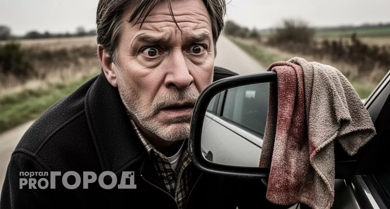 Тряпка на зеркале автомобиля: что скрывается за этим странным знаком и почему опытные водители немедленно уезжают