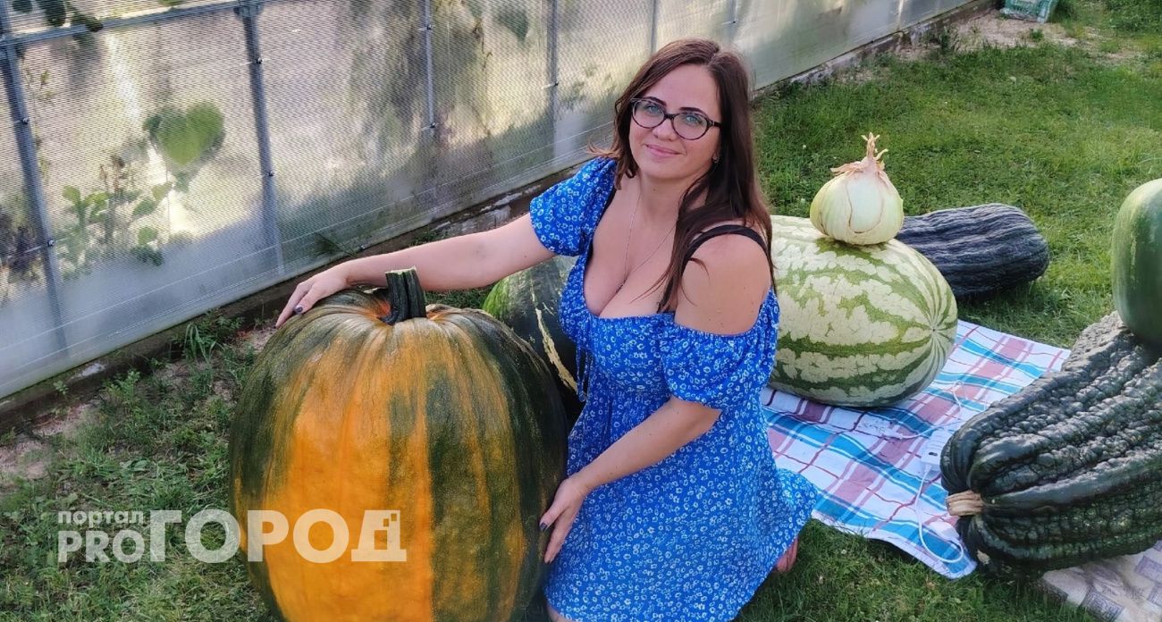 Жительница Рыбинска вырастила тыкву в 55 килограммов: "Новый рекорд России"