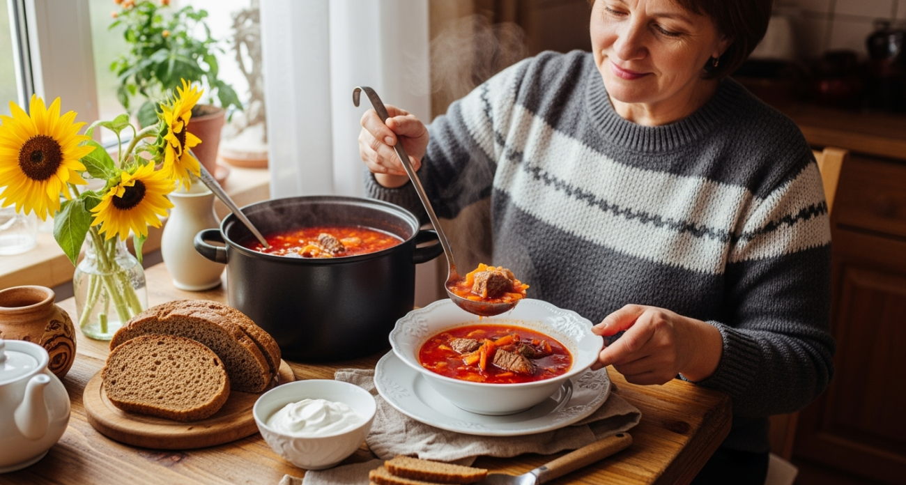 Рецепт борща из поваренной книги 1950-х: почему наши бабушки никогда не жарили овощи для него