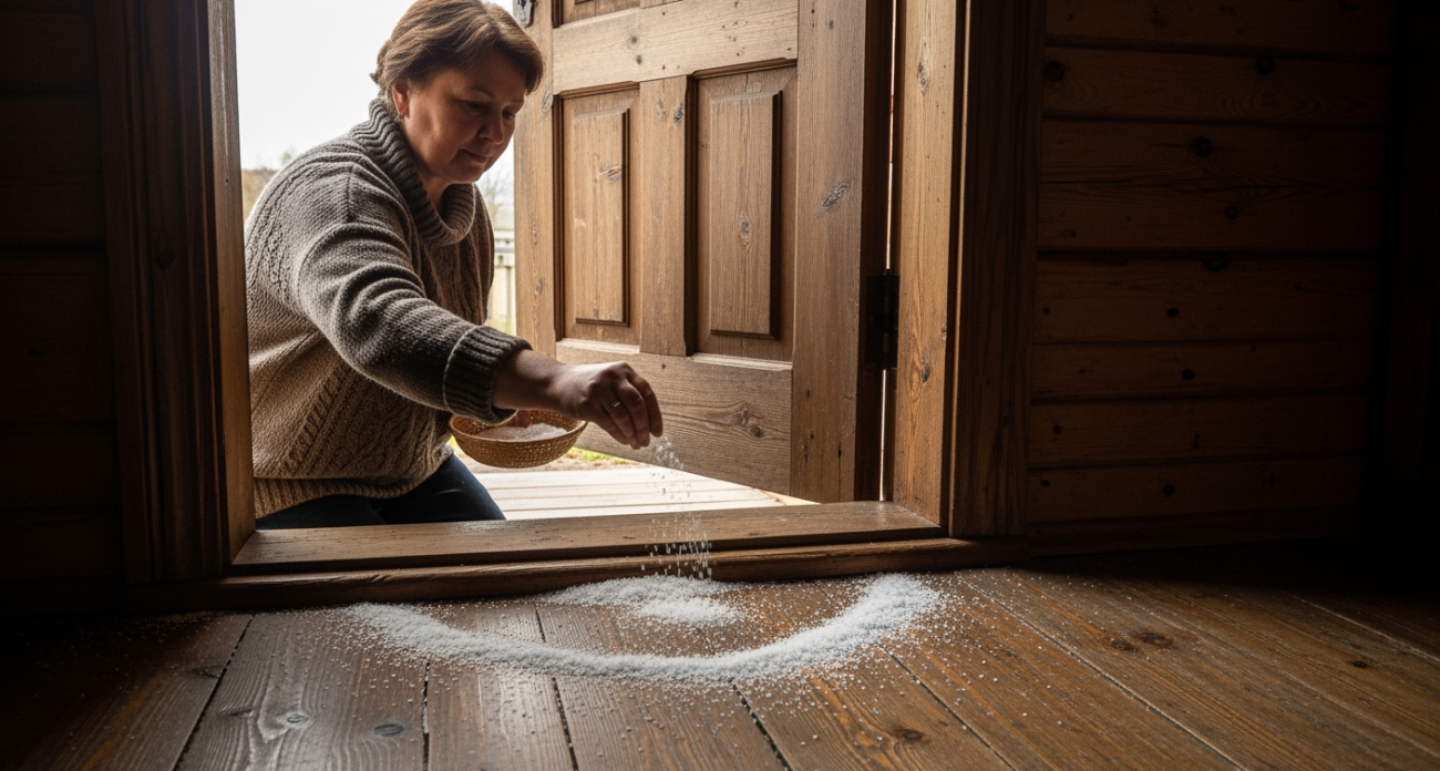 Почему наши бабушки всегда держали соль у входной двери: древний ритуал защиты, который работает до сих пор