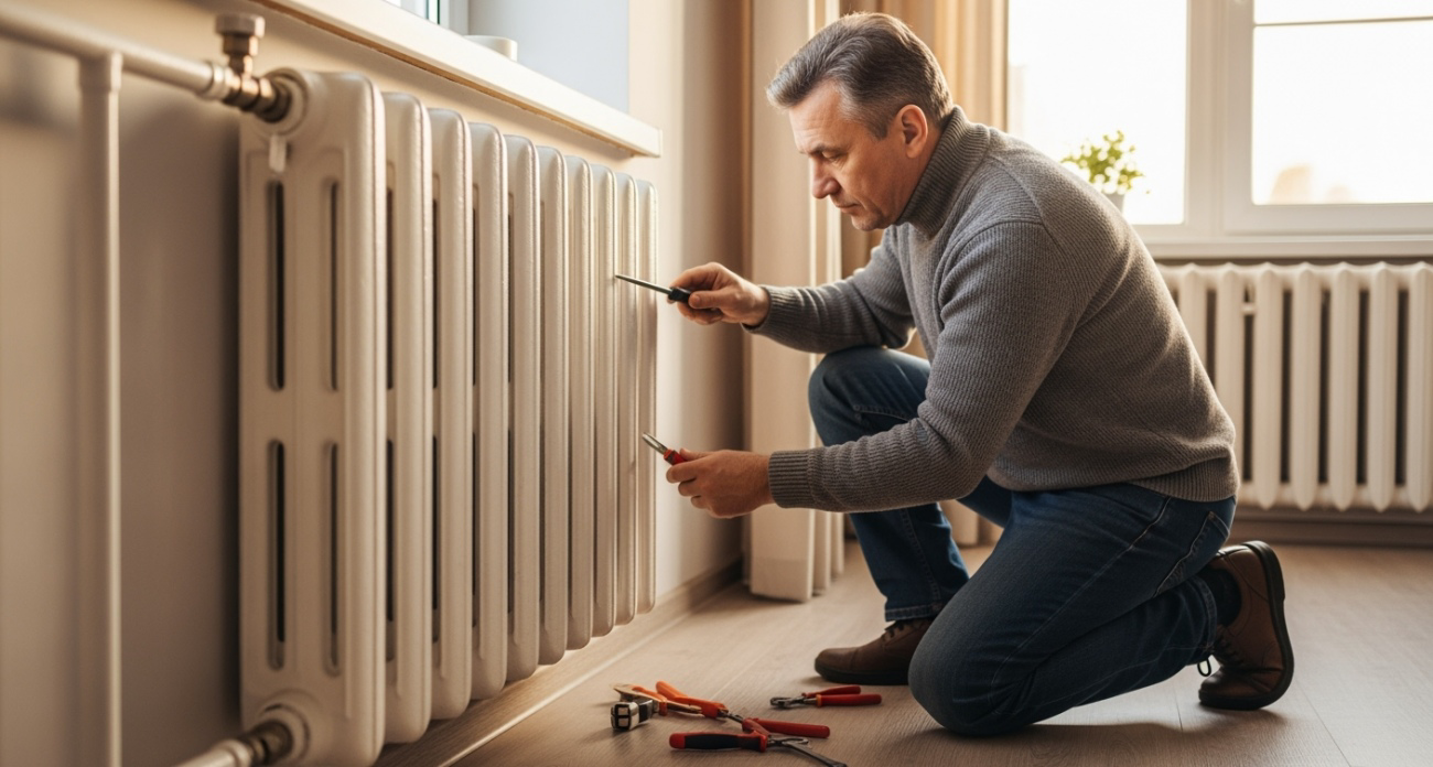 Дома станет уютно тепло: просто использую трюк с фольгой и батареей – температура поднимается на 3 градуса, а счета меньше