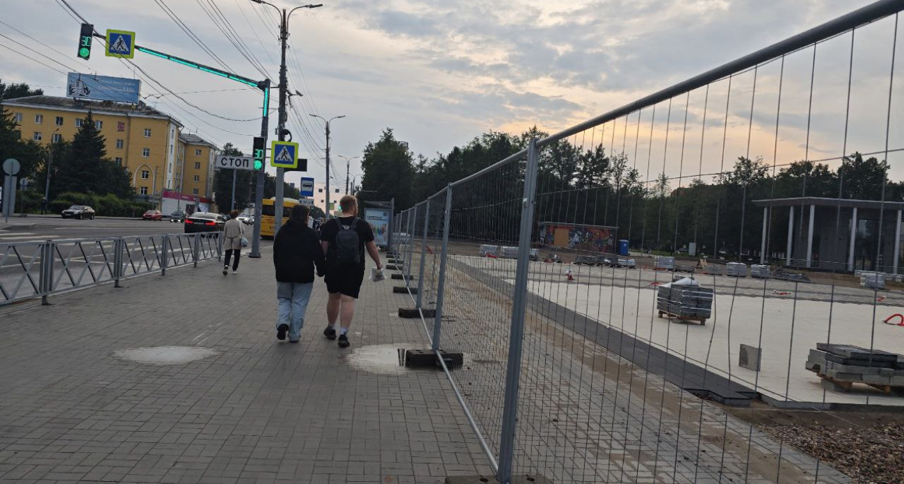 Назвали новый срок сдачи площади Труда в Ярославле
