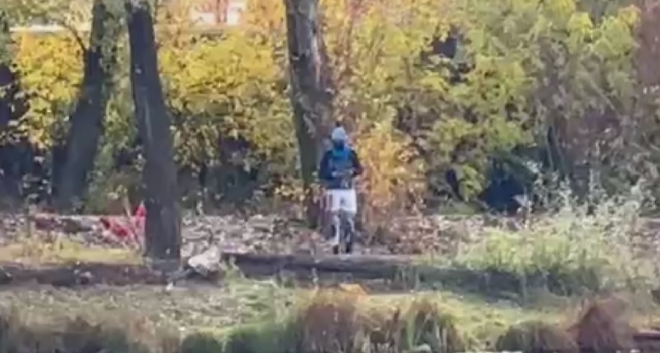 В парке Судостроителей мужчина стрелял в уток из рогатки