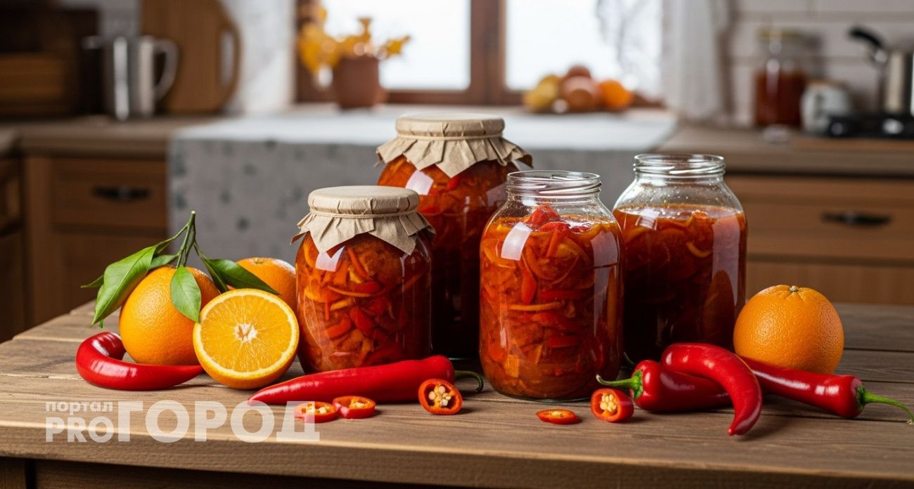 Варенье из острого перца с апельсином: эффектная зимняя закуска, которая удивит всех подруг