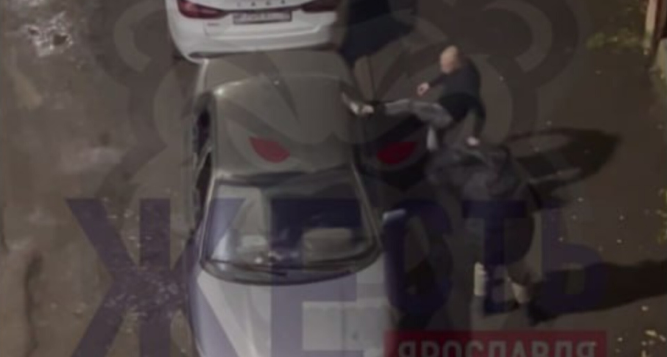 Разгромившего на парковке машины жителя Ярославля задержала полиция