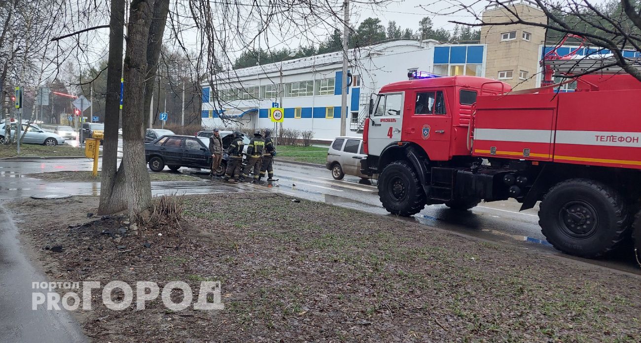  В Ярославле произошел пожар в банке