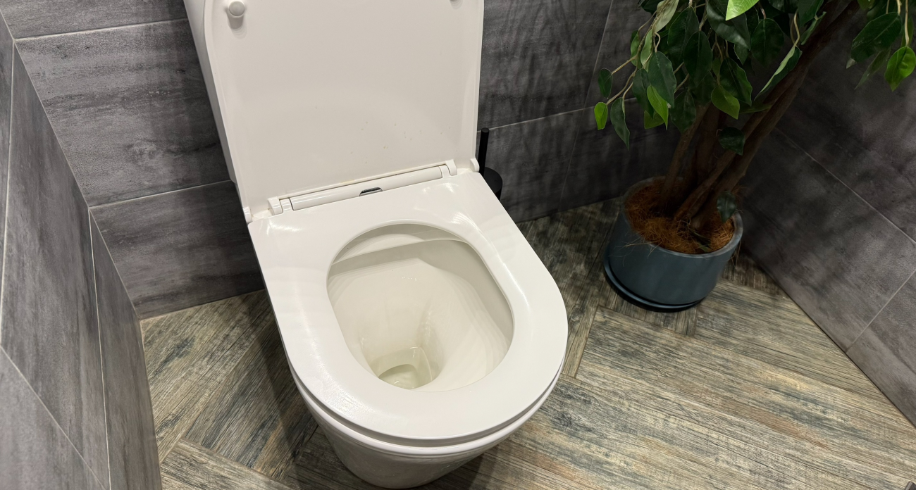 Ушло за ночь: отмыла дно унитаза без ершика и химии – налет сам уползает в трубу