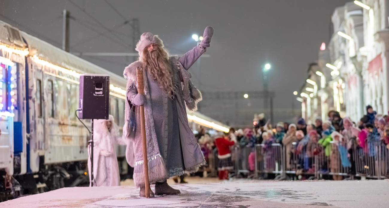 Поезд Деда Мороза остановится в Ярославле 30 декабря
