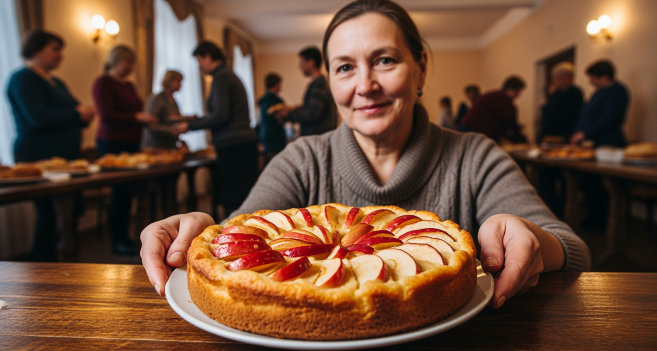 Яблочная запеканка как у бабушки - семья просит готовить каждые выходные