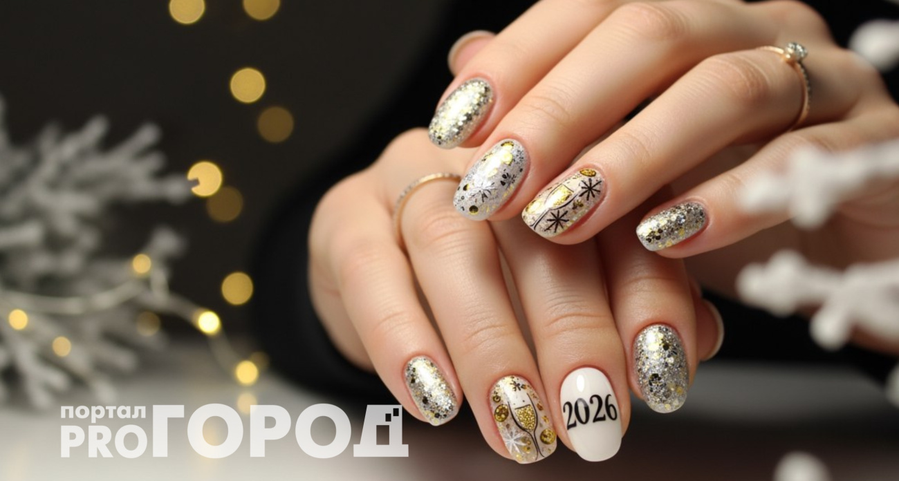 Какой маникюр нужно сделать на Новый год для привлечения богатства в 2026: несколько "денежных" цветов 