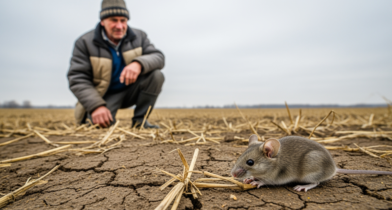Дедовский метод из советских времен помог очистить участок от мышей за три дня без химии и ловушек