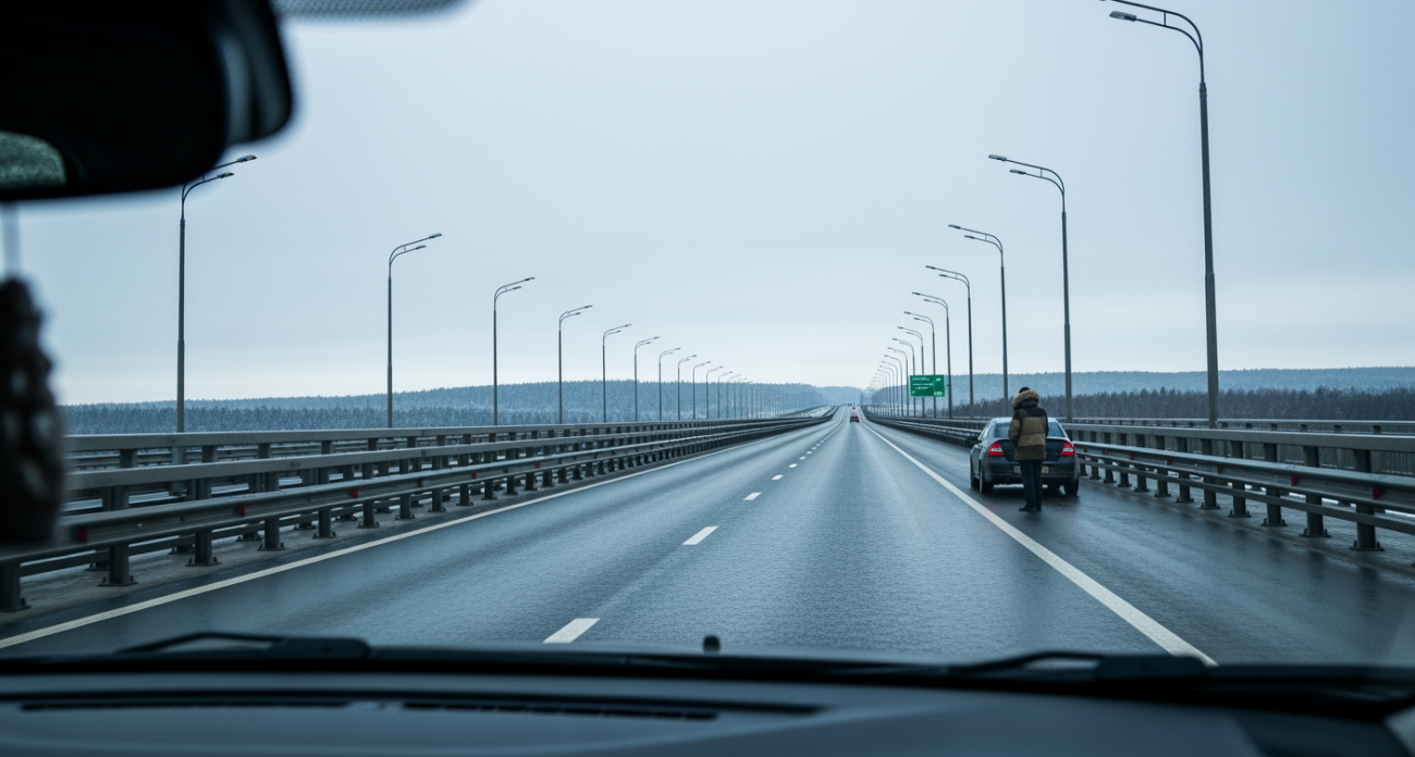 Что означает сплошная линия у края дороги и грозит ли штраф за её пересечение - официальное разъяснение