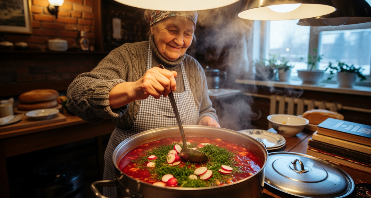Почему борщ из советской кулинарной книги получается насыщенным и ярким: два приёма, которые забыли современные хозяйки