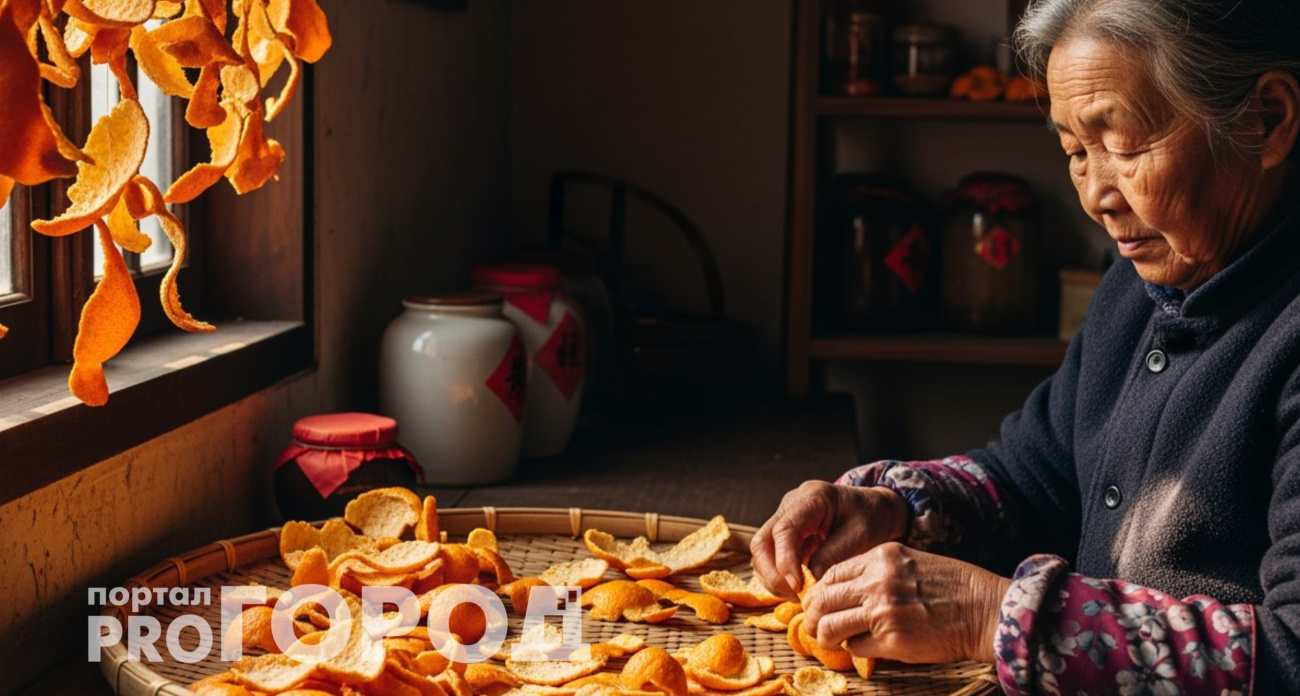 В Китае никогда не выкидывают мандариновые корочки: поднимают на ноги и дарят силы – с чем помогают