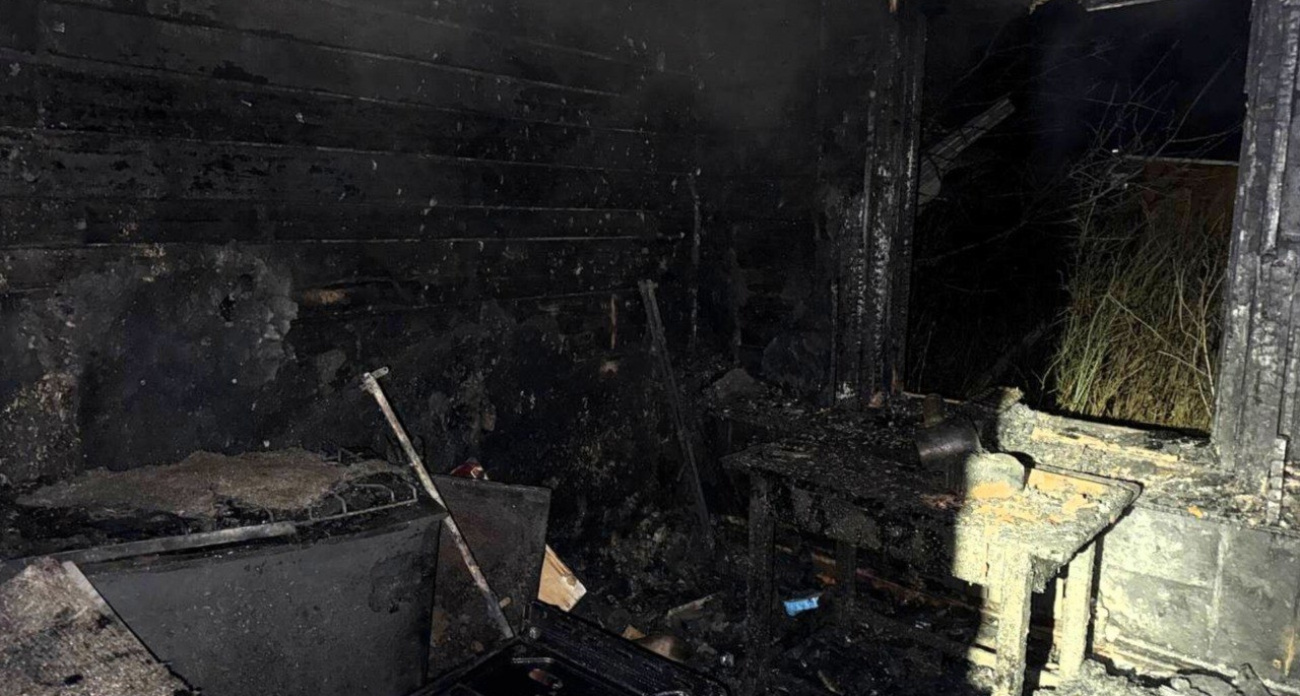 В пожаре под Ярославлем погиб 44-летний мужчина