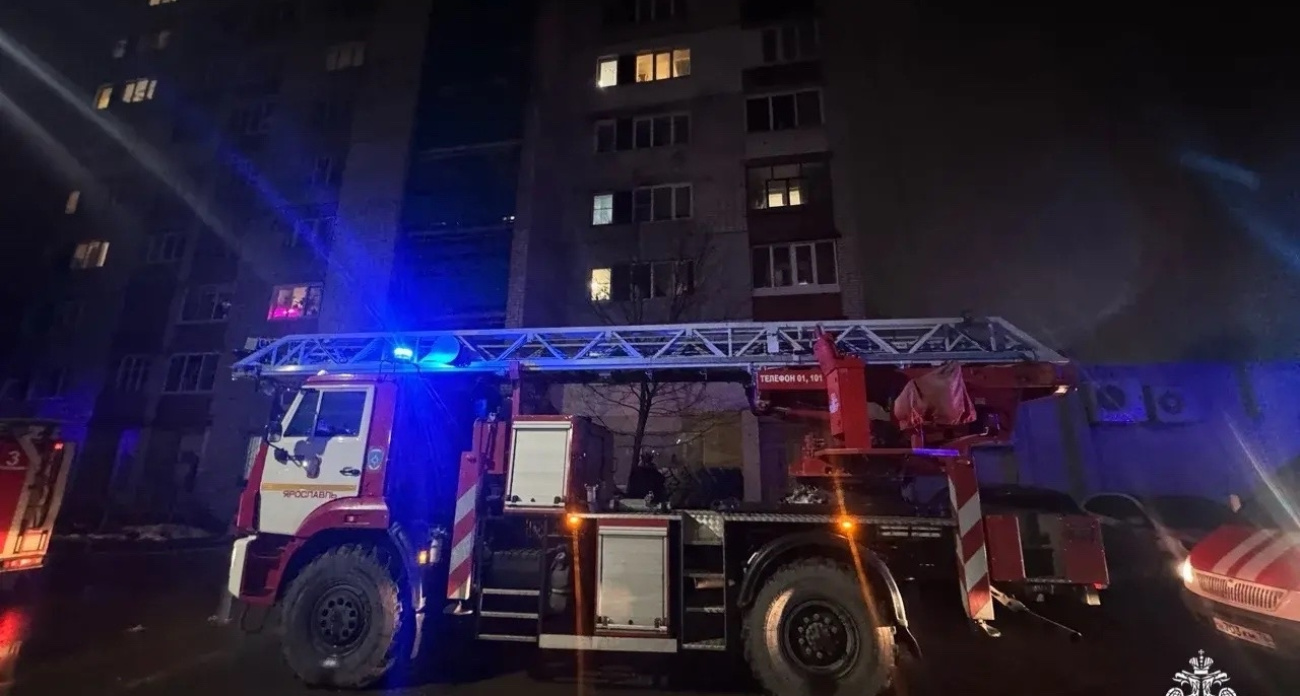 В Ярославле их огня вывели семь человек