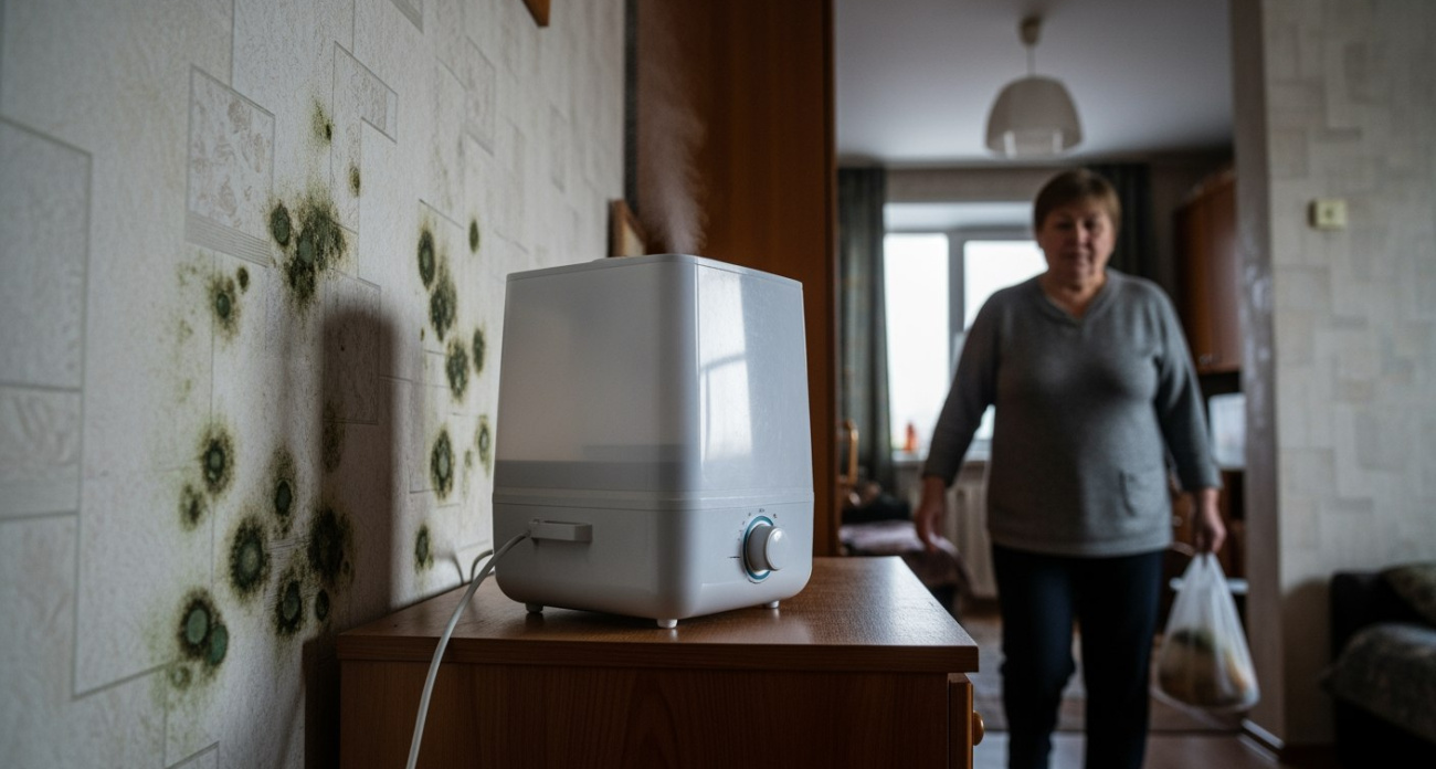 Разбухшая мебель и плесень: как увлажнитель воздуха портит квартиру зимой