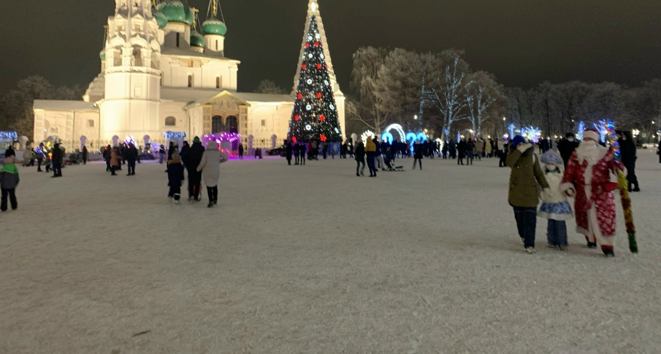 Где встретить Новый год  ночью в Ярославле