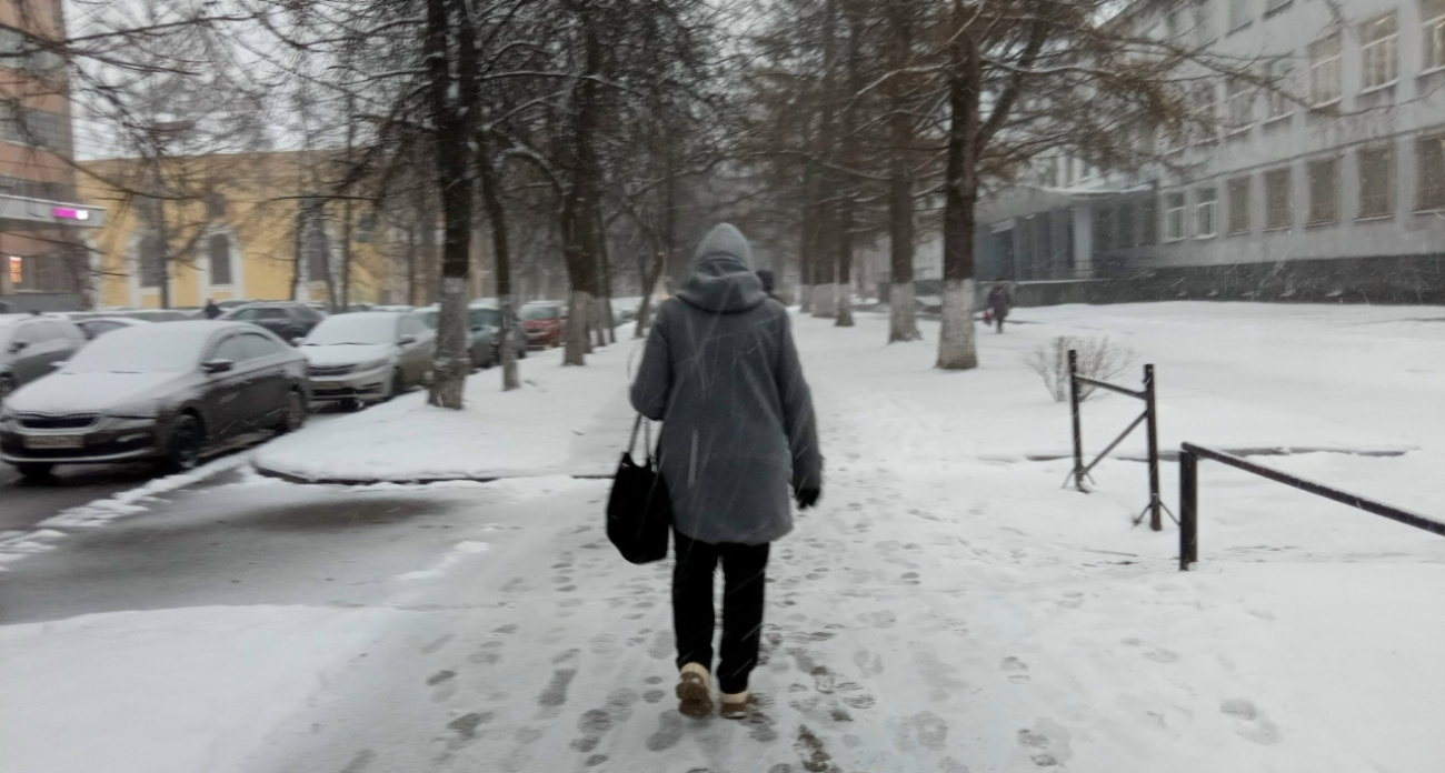 В Ярославль резко ворвутся  снегопад  и метель