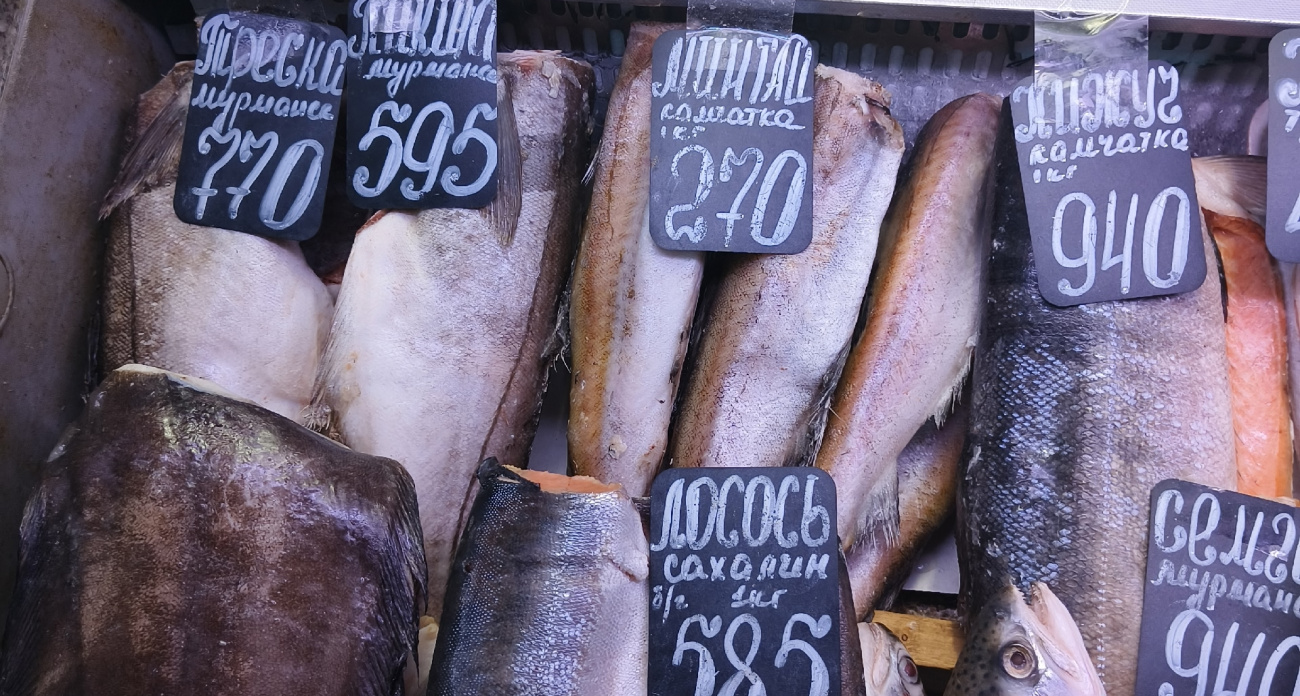 От "Светофора" до "ВкусВилла": сколько стоит рыба в Ярославле перед Новым годом