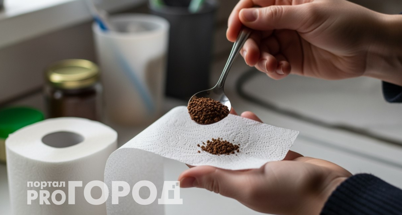 Кладу ложку кофе на туалетную бумагу – очень радуюсь результату 