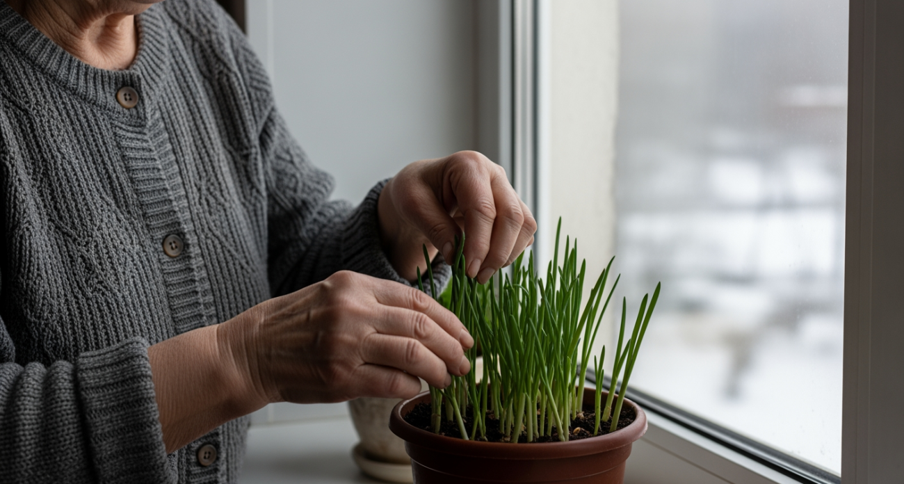 Зелень на подоконнике за неделю: два проверенных способа вырастить лук без удобрений - урожай идет всю зиму подряд