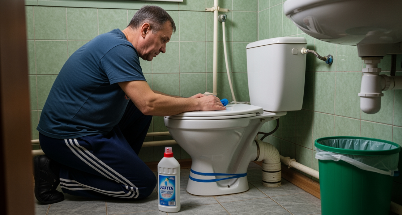 Одна чашка — и унитаз засияет как новый: налет и камень исчезают за минуты без усилий