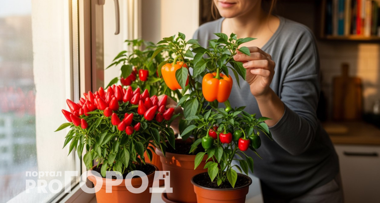 Урожай перцев прямо с подоконника: какие сорта дают ящики плодов в квартире