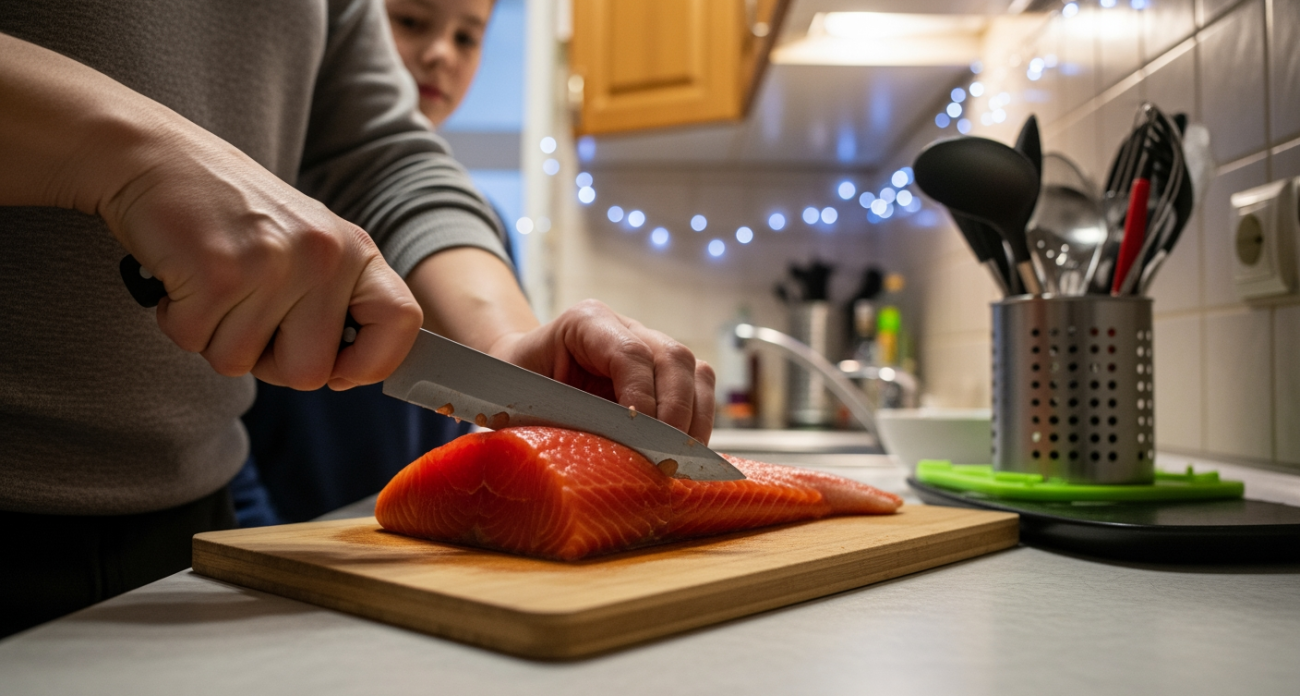 Купил норвежскую форель в «Ленте» и заметил странное: филе оказалось совсем не того цвета, что обычно