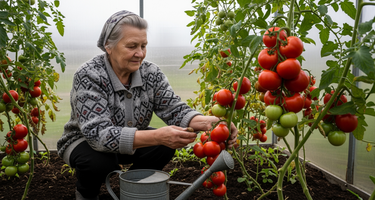 Томатный клад: раннему сорту не хватает листьев, чтобы прикрыть горы плодов на низкорослом кусте