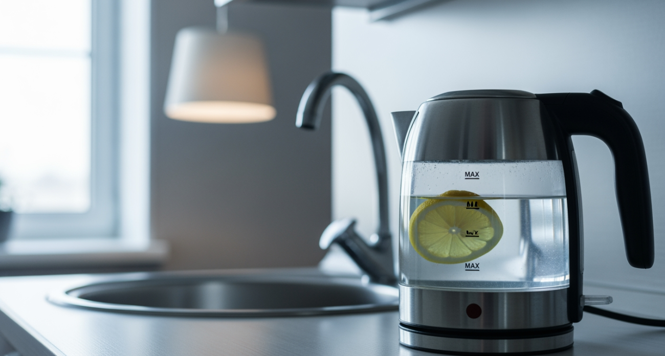 Бросаю 2 таблетки в электрочайник - накипь отходит за минуты, и никакого вреда посуде и здоровью