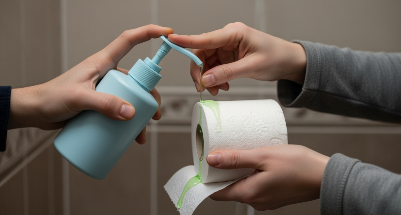 Добавила гель для рук на салфетки и поняла, почему все её просят. Соседки захотели такой же трюк