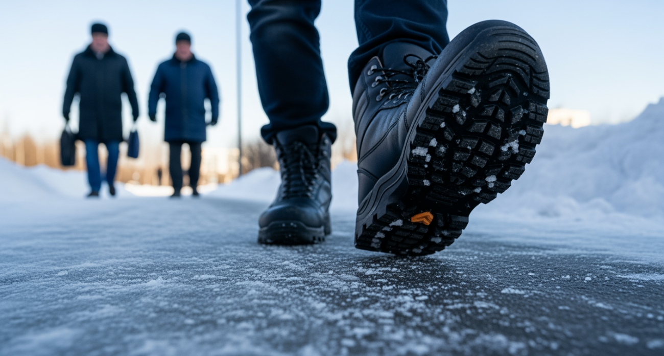 Один простой продукт спасает мои ноги от льда зимой — хожу уверенно, как на сухом асфальте, а не как пингвин на скользкой дорожке