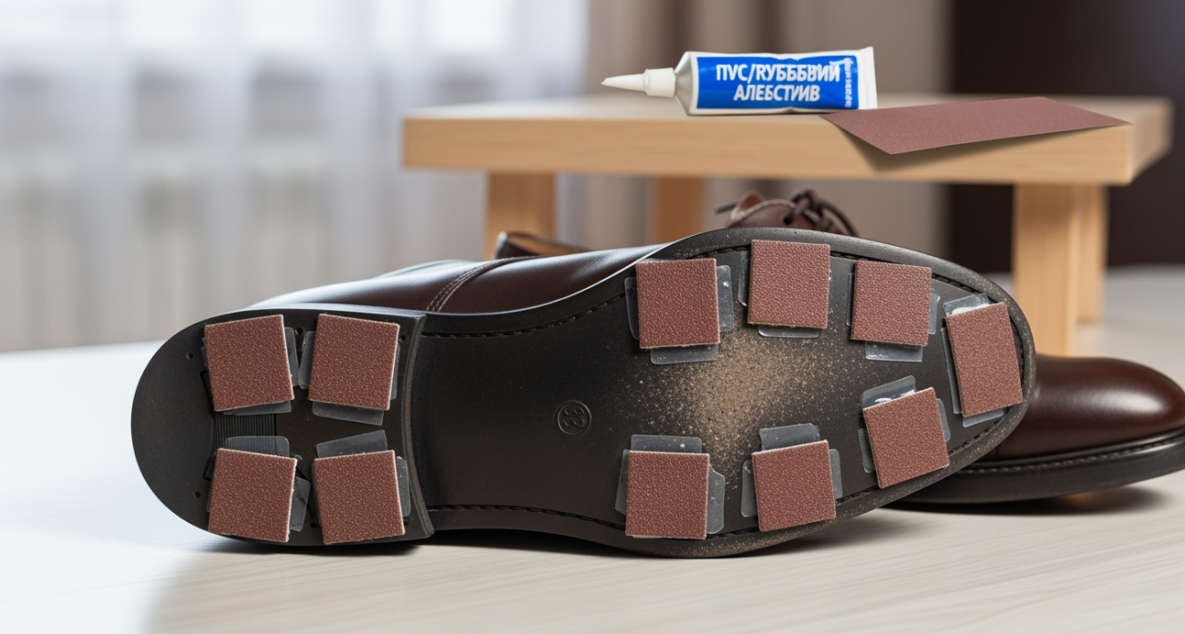 Коснулась краской подошву трижды - и кроссовки держат даже на льду: скольжению конец