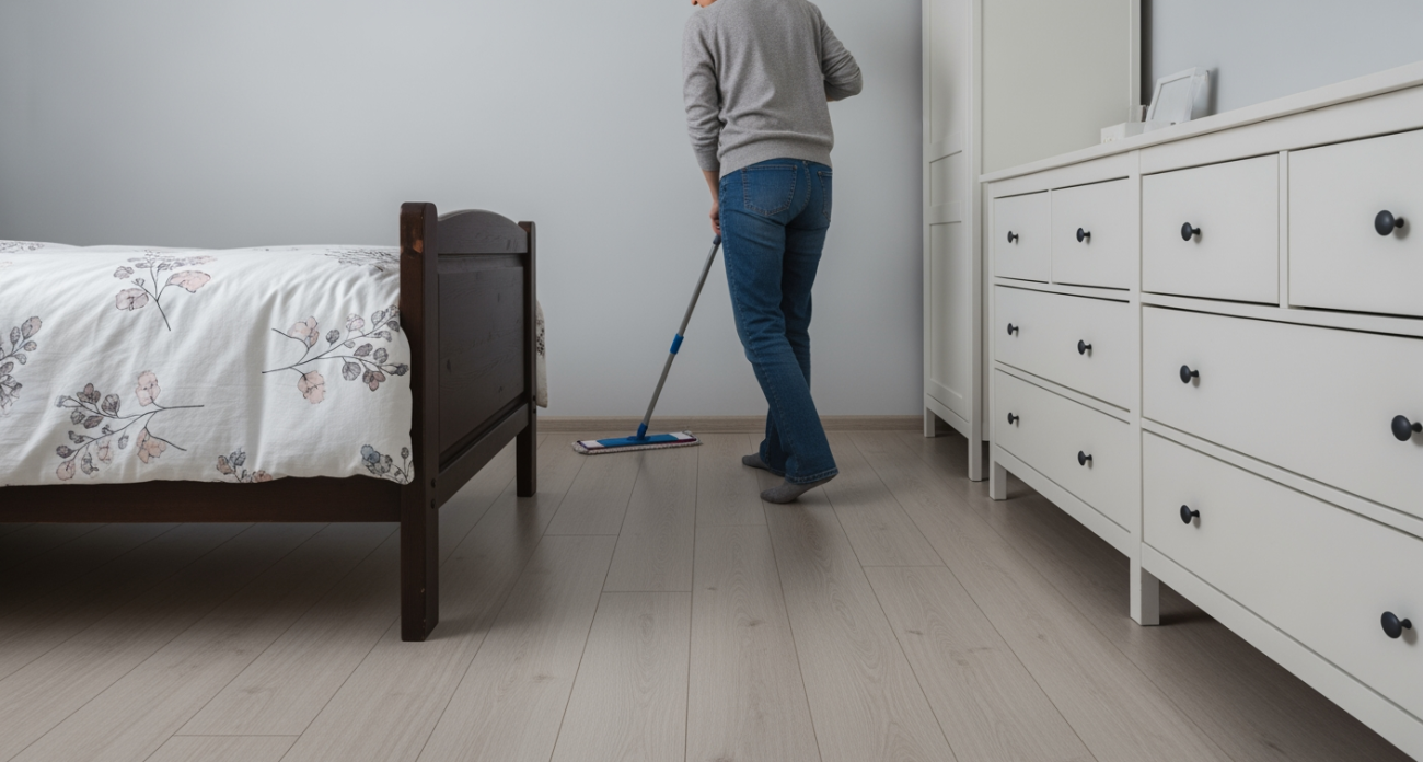 Одна ложка в воду – и полы блестят месяц без уборки: простой лайфхак для идеальной чистоты