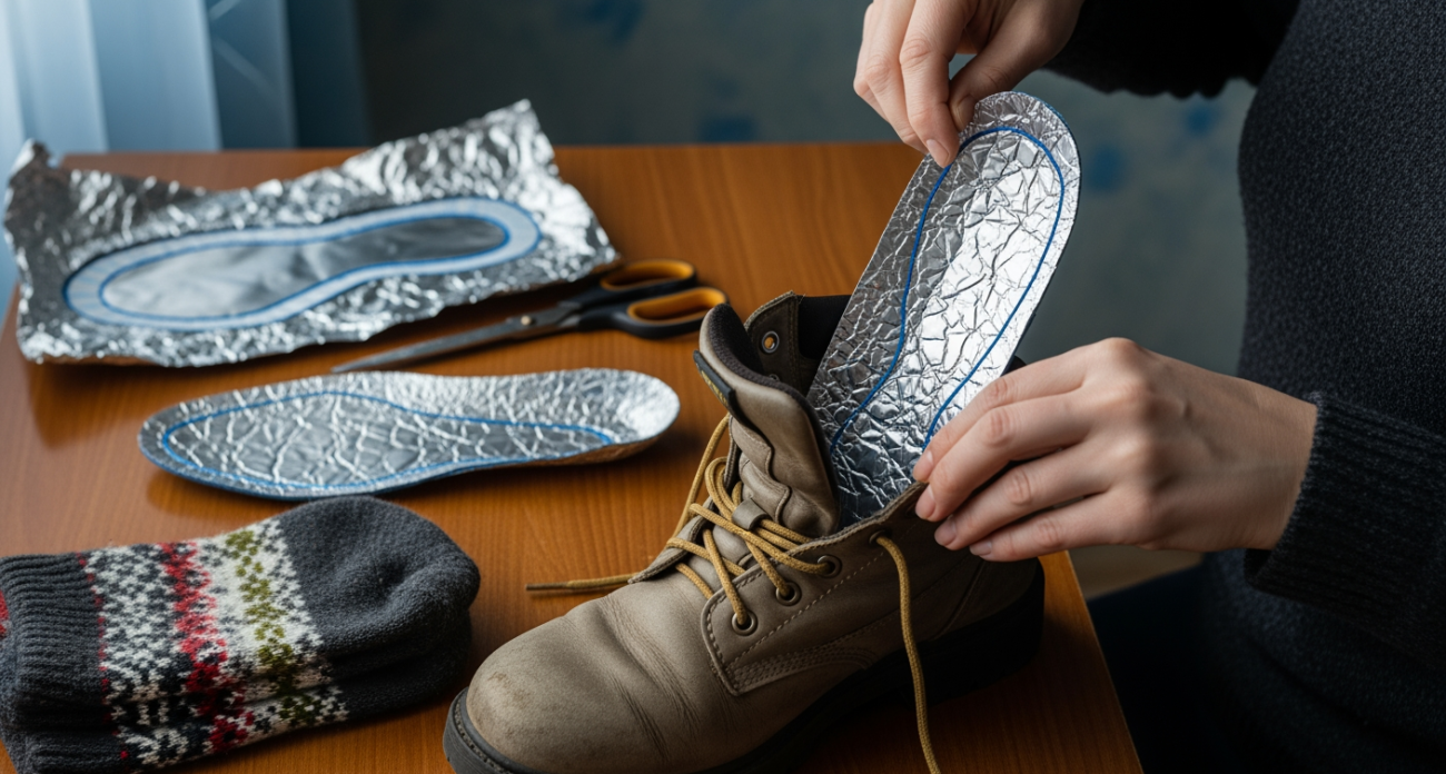Две стельки в сапоги на минус - ноги не мёрзнут весь декабрь: лайфхак для мёрзлявых