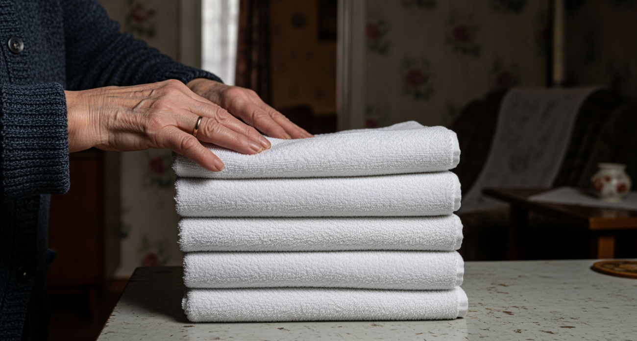 3 грамма из холодильника - и самые грубые полотенца станут нежными, как облако: знают не все хозяйки