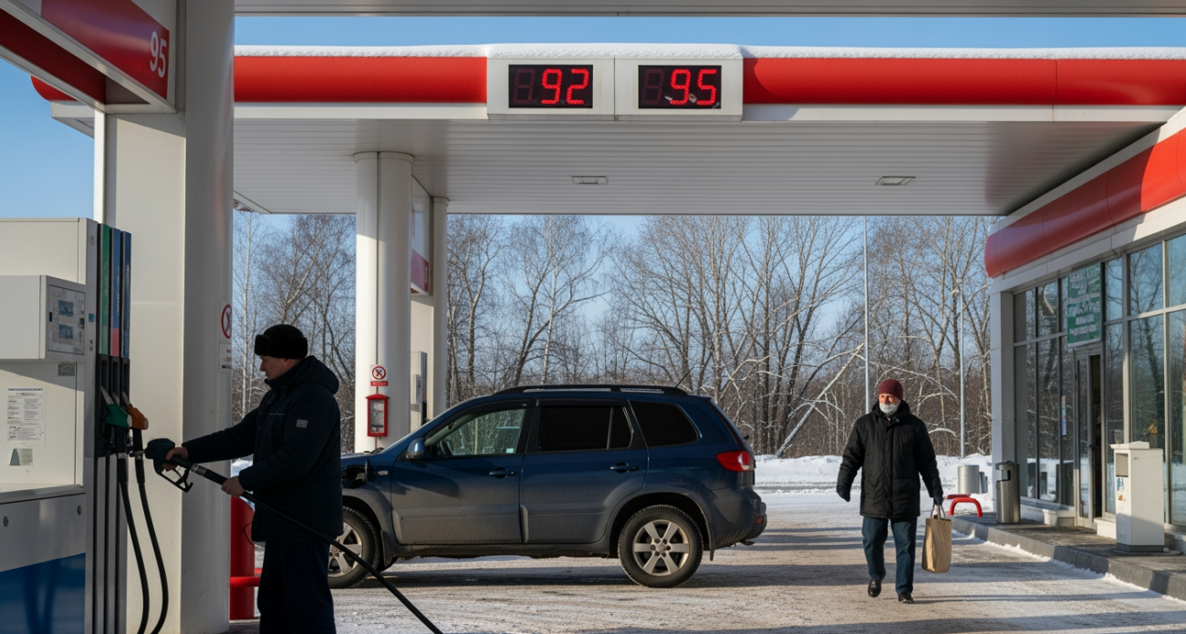 Что действительно происходит, когда водитель оставляет мотор работать на заправке