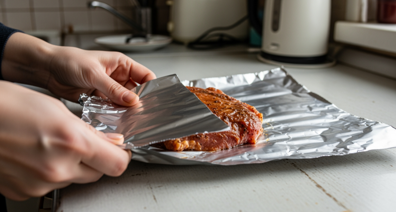 Шеф-повар раскрыл секрет: какой стороной фольги оборачивать блюдо в духовке