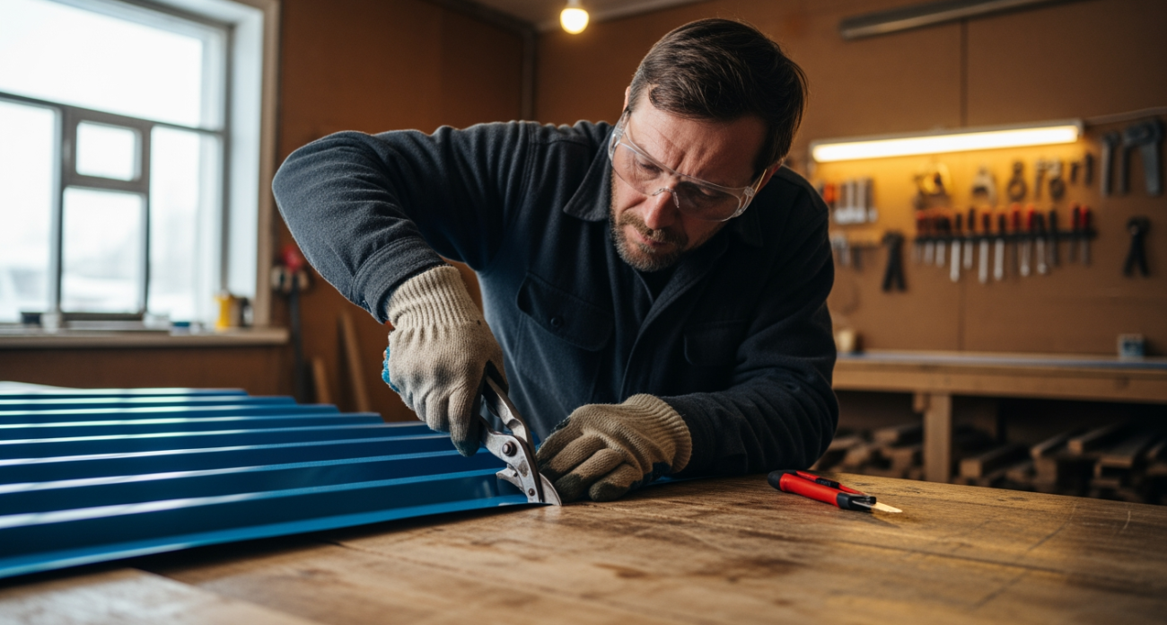 Почему профнастил нельзя резать болгаркой - открыл секрет от мастеров. Вот что использую вместо