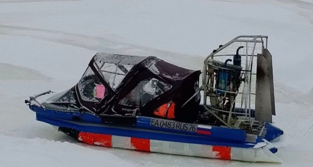 В Тутаеве запустили судно на воздушной подушке