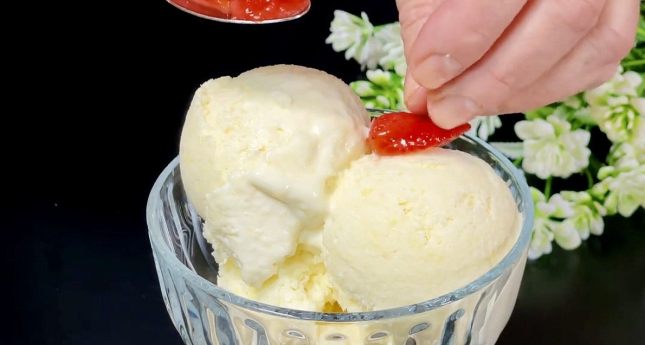 Остатки ананасов после праздников превращаю в мороженое за 15 минут