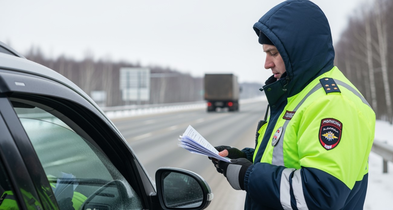 Инспектор ГАИ стоит под знаком Остановка запрещена - как должен поступить водитель