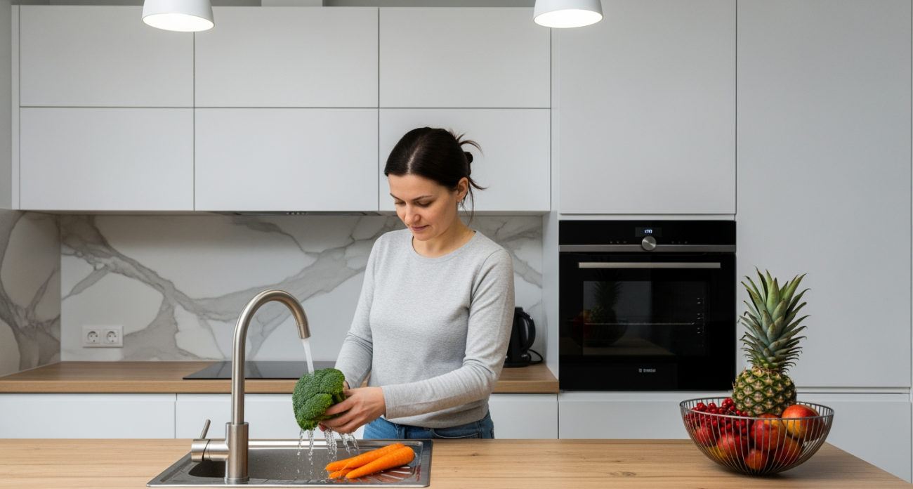 Забыла про соду и уксус: кухня блестит за 5 минут, жир сам уходит со стенок