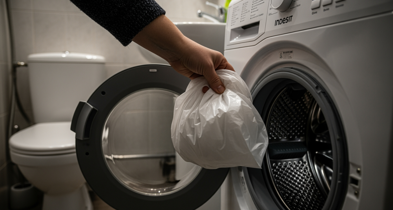Положила кухонную губку в стиральную машину и поняла, почему все это делают - делюсь лайфхаком