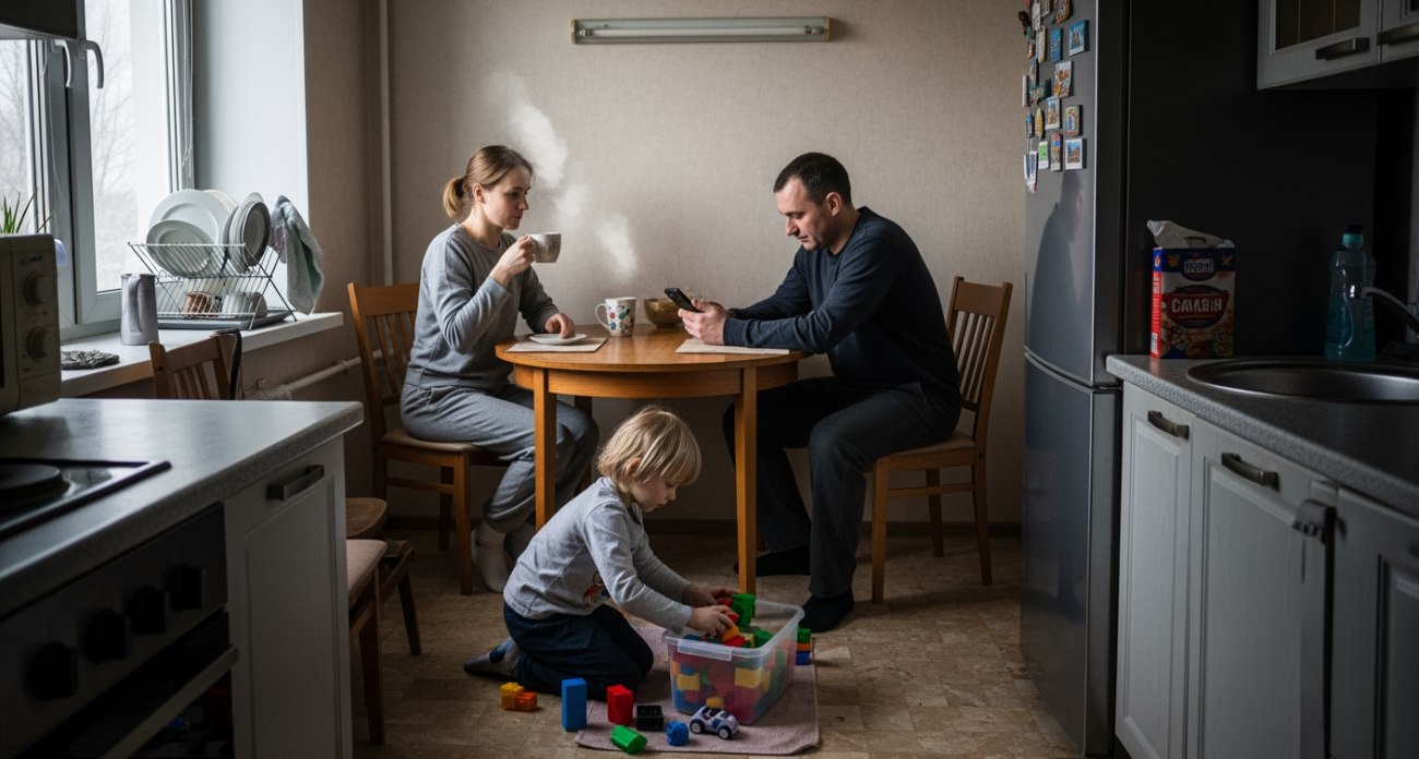 Убрала занавеску из ванной - переехала на новый материал: не собирает влагу и держит форму месяцами