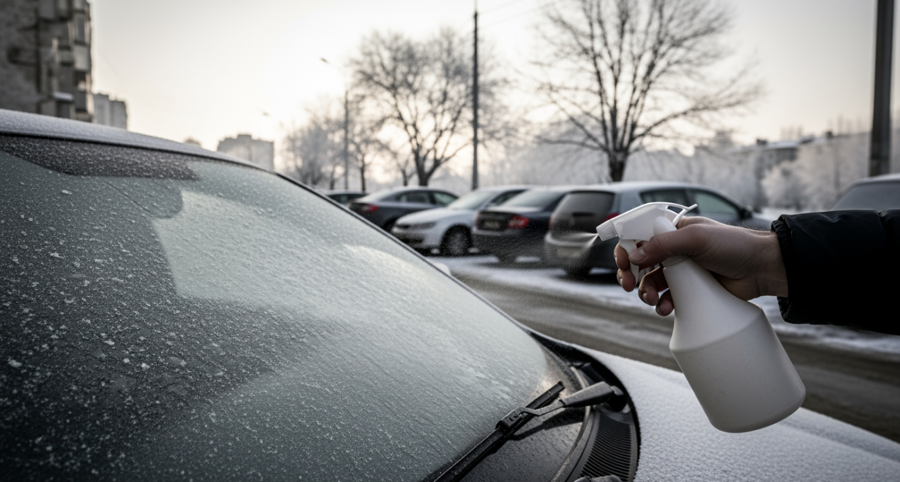 Ледяная корка на стекле исчезнет за полминуты: секретный лайфхак опытных автомобилистов