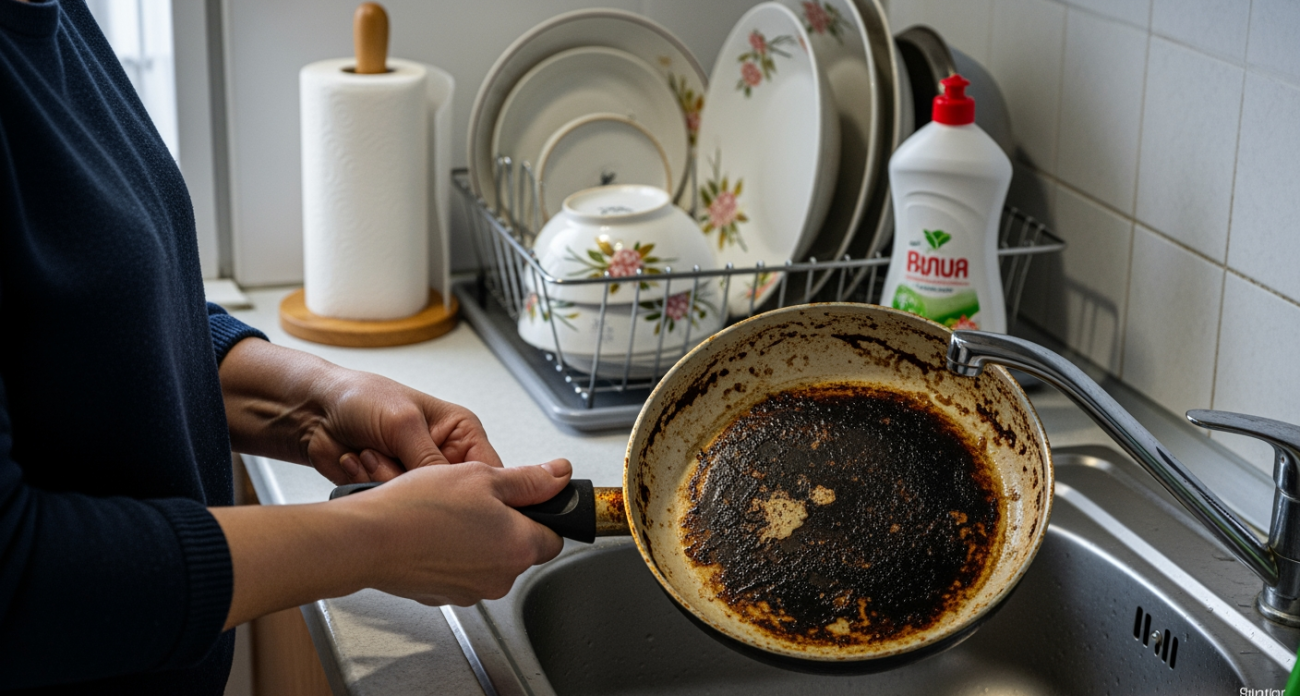 Три горсти этого засыпаю в воду, и посуда блестит как в магазине: жир и копоть исчезают за минуты
