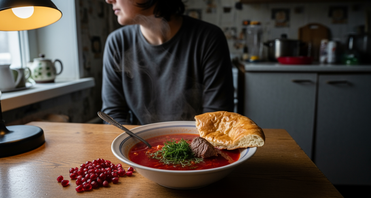 Секрет украинского борща, который шокировал моих гостей. Оказывается, там вообще нет свеклы